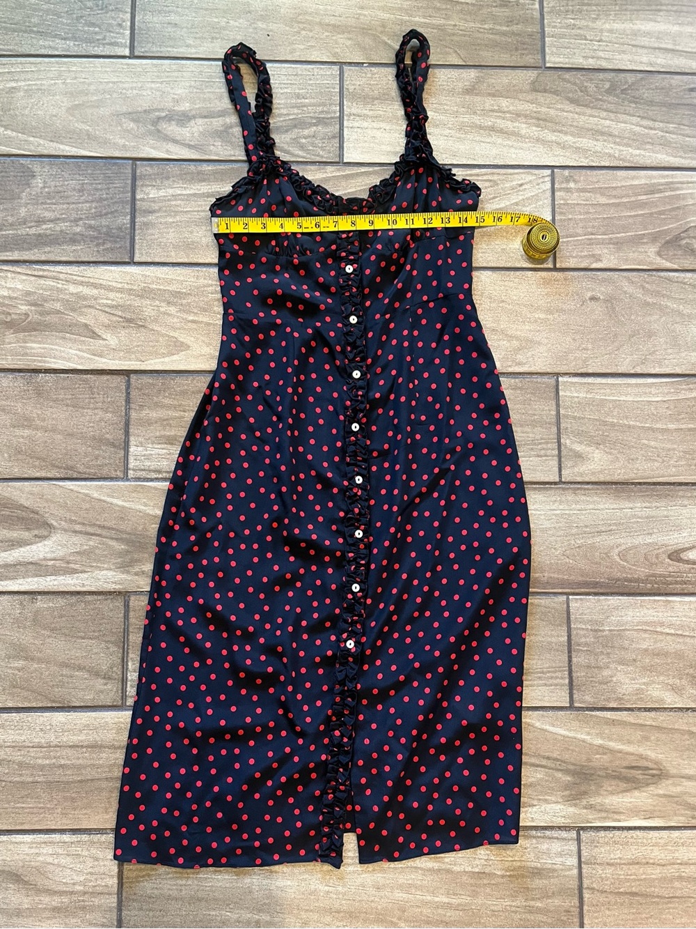 Realisation Par Silk Midi Dress Medium - Picture 2 of 8